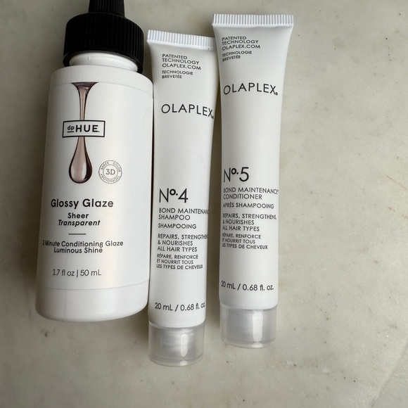 OLAPLEX Other - Olaplex Bundle of 3 No. 5 Conditioner No. 4 Shampoo Hue Glossy Glaze Conditionin